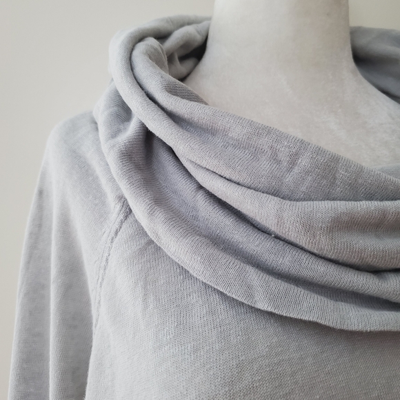 Joie Silk Linen Cowl Neck Knit Sweater - Picture 3 of 15